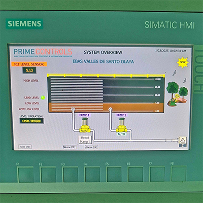 Stormwater Pumping Station Radar Level Transmitter