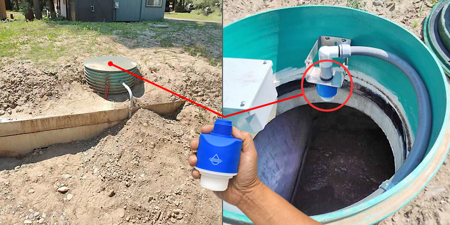  Residential Sewer Waste Line Radar Level Measurement