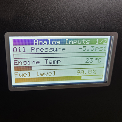 Transmetteur de niveau radar pour réservoir de jour de générateur diesel