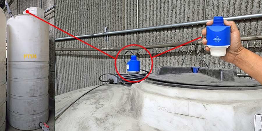 Wastewater Storage Tank Radar Level Sensor