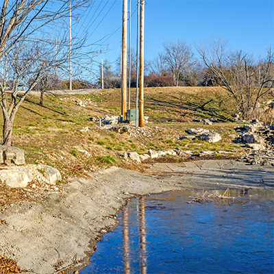 Stormwater Run-Off Flume Flow Ultrasonic Level Transmitter