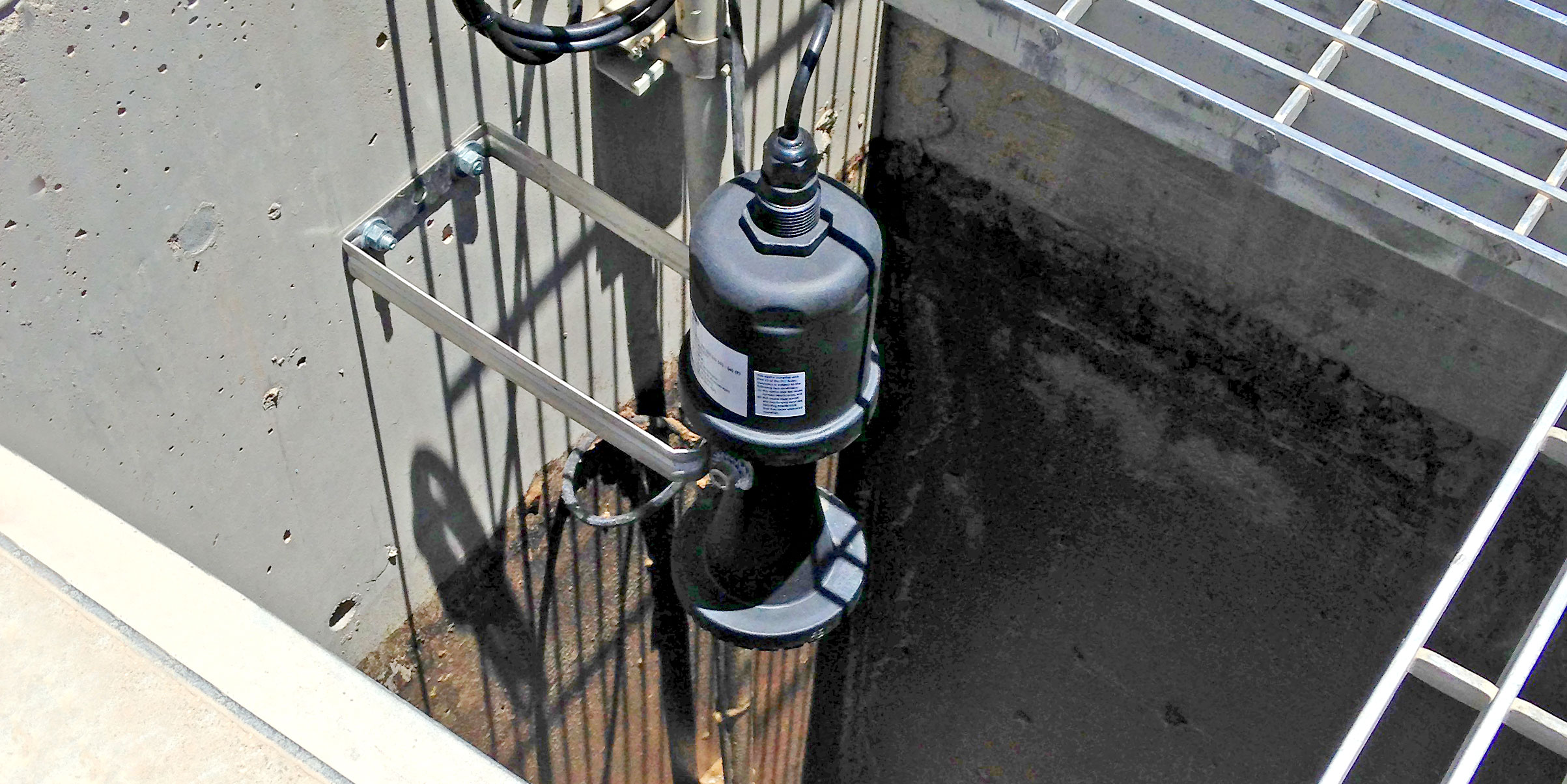 Stormwater Pump Station Radar Level Sensor Flowline Liquid Solid Level Sensors Switches Controllers